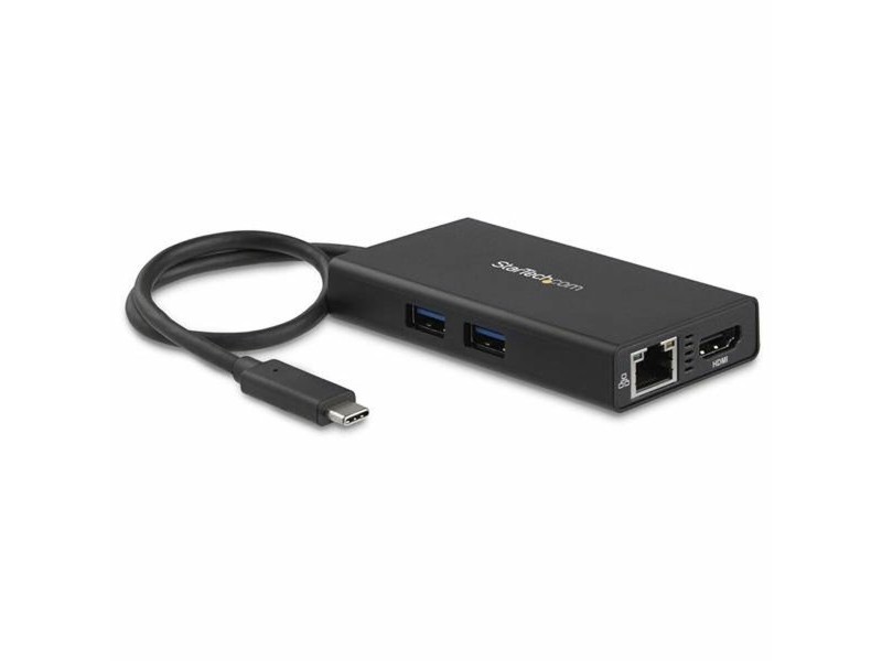 USB извод Startech DKT30CHPD Черен 60 W