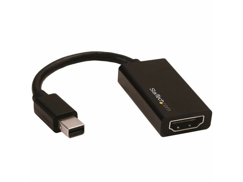Адаптер за мини DisplayPort към HDMI Startech MDP2HD4K60S          4K Ultra HD Черен