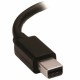 Адаптер за мини DisplayPort към HDMI Startech MDP2HD4K60S          4K Ultra HD Черен