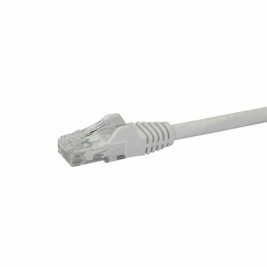 UTP категория 6 твърд мрежови кабел Startech N6PATC10MWH 10 m Бял