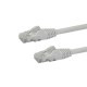 UTP категория 6 твърд мрежови кабел Startech N6PATC7MWH Бял 7 m