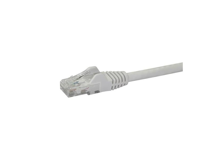 UTP категория 6 твърд мрежови кабел Startech N6PATC7MWH Бял 7 m