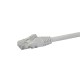 UTP категория 6 твърд мрежови кабел Startech N6PATC7MWH Бял 7 m