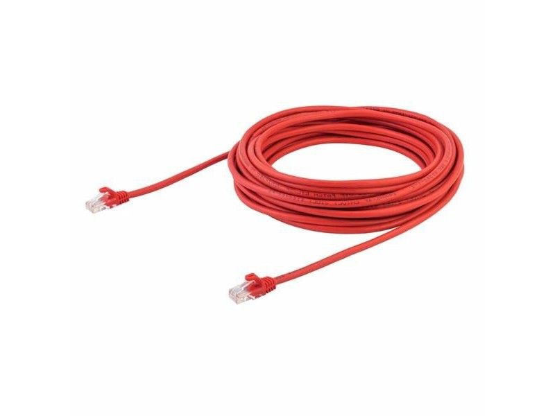 UTP категория 6 твърд мрежови кабел Startech 45PAT10MRD 10 m Червен
