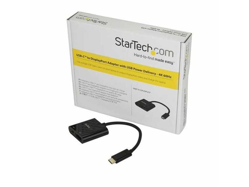 Адаптер за USB C към DVI Startech CDP2DPUCP            Черен 4K Ultra HD