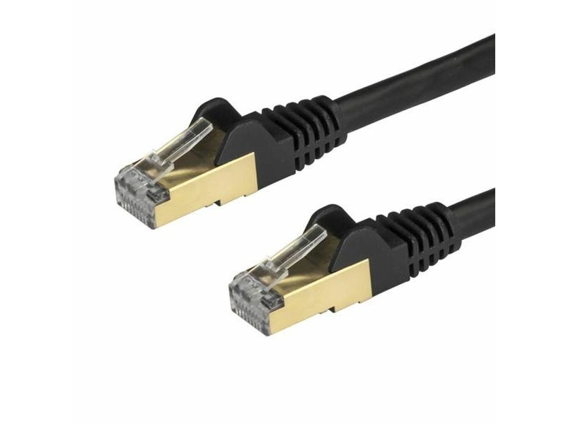 UTP категория 6 твърд мрежови кабел Startech 6ASPAT2MBK 2 m