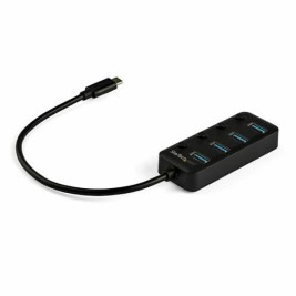 USB извод Startech HB30C4AIB Черен