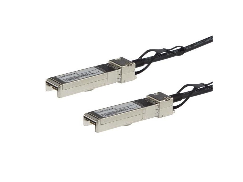 UTP категория 6 твърд мрежови кабел Startech SFP10GPC3M Черен 3 m