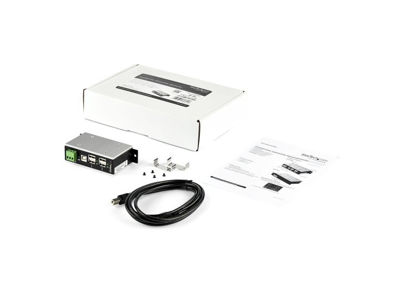 USB извод Startech HB20A4AME Черен