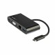USB извод Startech DKT30CVAGPD          Черен