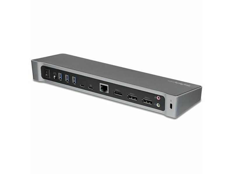 USB извод Startech DK30CH2DEPUE Черен Черен/Сребрист Сребрист 100 W