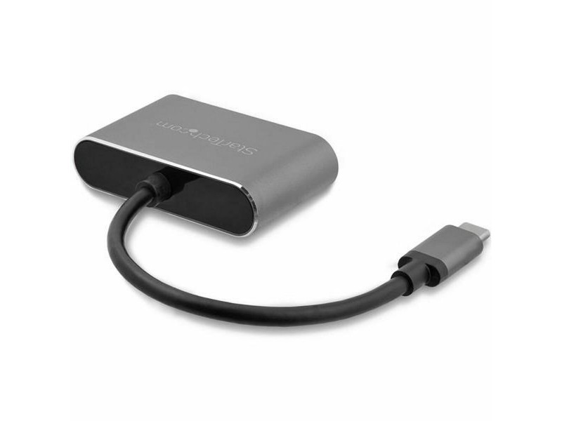 Адаптер за USB C към VGA/HDMI Startech CDP2HDVGA Черен 4K Ultra HD