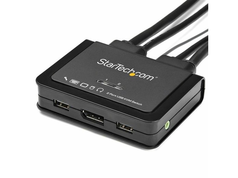 KVM суич Startech SV211DPUA4K 4K Ultra HD USB Displayport 1,2 m