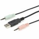 KVM суич Startech SV211DPUA4K 4K Ultra HD USB Displayport 1,2 m