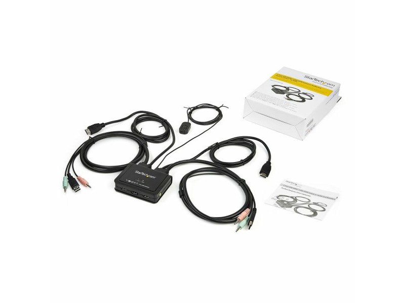 KVM суич Startech SV211HDUA4K