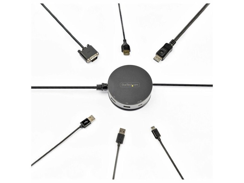 USB извод Startech DKT31CHDVCM          Черен