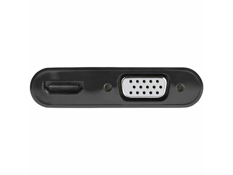 Адаптер за мини дисплей порт към HDMI/VGA Startech DP2VGAHD20           4K Ultra HD Черен