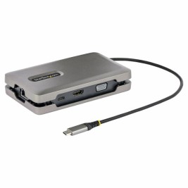 USB-C Aдаптер Startech DKM31C3HVCPD Сив 25 cm