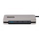 USB извод Startech HB31CM1A3CB Сив