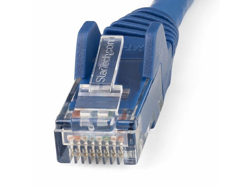 UTP категория 6 твърд мрежови кабел Startech N6LPATCH2MBL 2 m 2 m Син