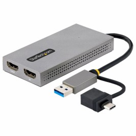 Адаптер за USB 3.0 към VGA Startech 107B-USB-HDMI Сив