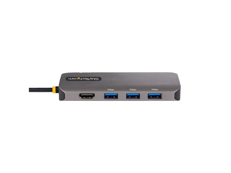 USB извод Startech 127B-USBC-MULTIPORT Сив