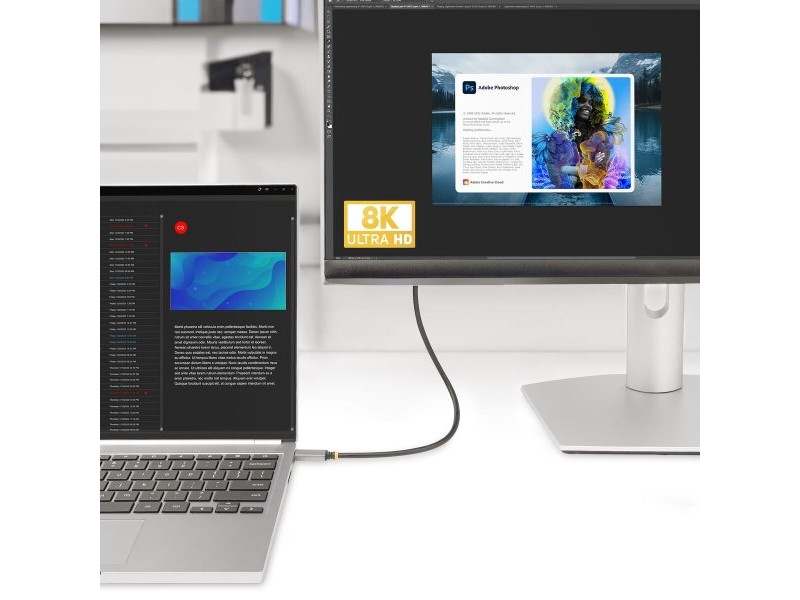 Адаптер за HDMI - USB-c Startech 134B-USBC-HDMI211M