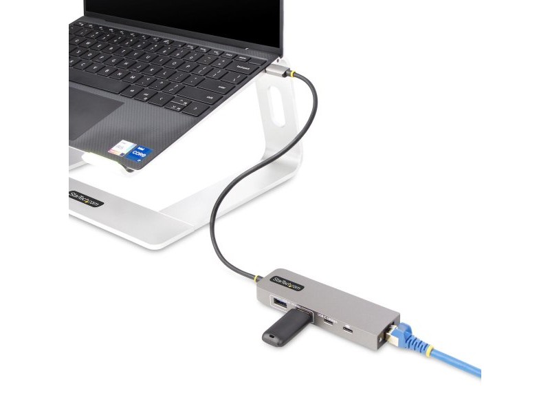 USB-C извод Startech 10G2A1C25EPD-USB-HUB Сив