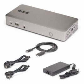 USB извод Startech 150UE-USB4DOCKTRIPLE Сив