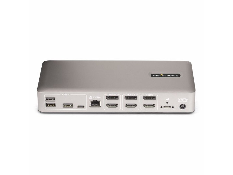 USB извод Startech 150UE-USB4DOCKTRIPLE Сив
