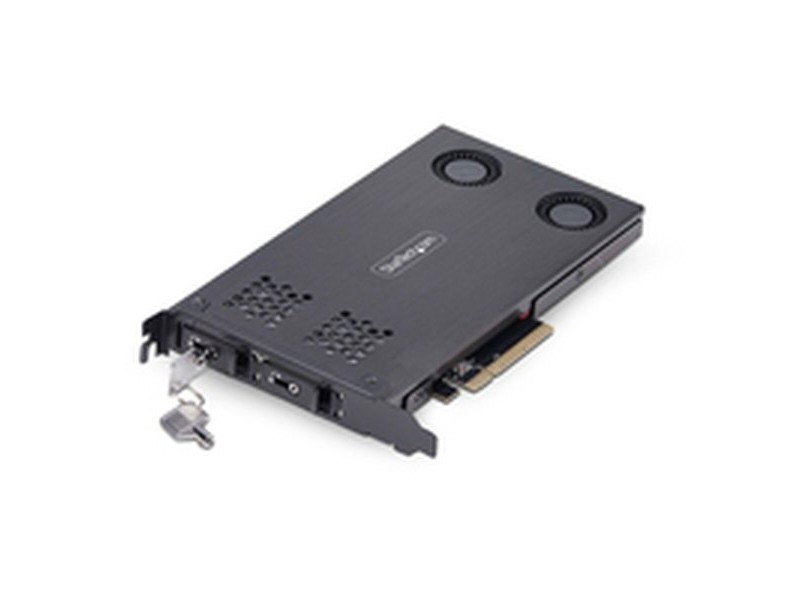 Aдаптер за твърд диск Startech 2M2-REMOVABLE-PCIE Черен