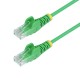 FTP категория 6 твърд мрежови кабел Startech N6PAT300CMGNS Зелен 3 m