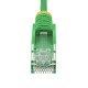 FTP категория 6 твърд мрежови кабел Startech N6PAT300CMGNS Зелен 3 m