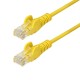 FTP категория 6 твърд мрежови кабел Startech N6PAT300CMYLS Жълт 3 m