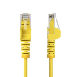 FTP категория 6 твърд мрежови кабел Startech N6PAT300CMYLS Жълт 3 m