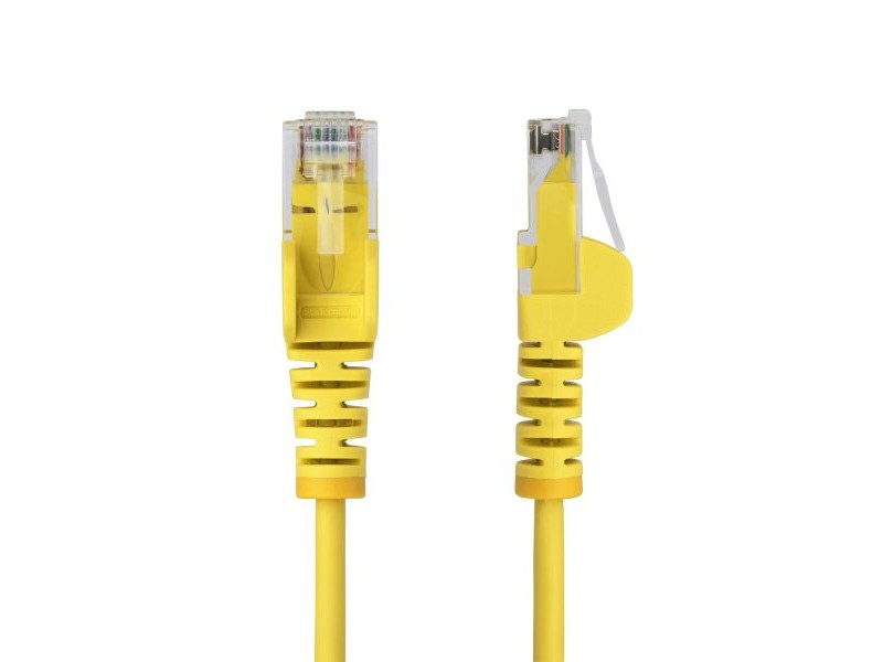 FTP категория 6 твърд мрежови кабел Startech N6PAT300CMYLS Жълт 3 m