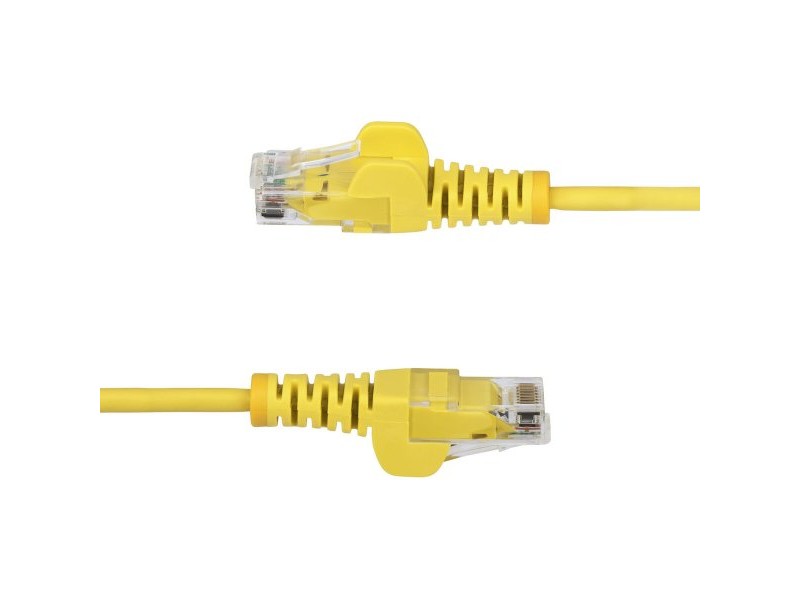 FTP категория 6 твърд мрежови кабел Startech N6PAT300CMYLS Жълт 3 m