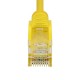 FTP категория 6 твърд мрежови кабел Startech N6PAT300CMYLS Жълт 3 m
