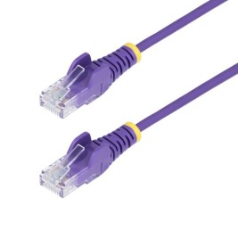 FTP категория 6 твърд мрежови кабел Startech N6PAT50CMPLS Лилав 50 cm