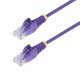 FTP категория 6 твърд мрежови кабел Startech N6PAT50CMPLS Лилав 50 cm