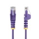 FTP категория 6 твърд мрежови кабел Startech N6PAT50CMPLS Лилав 50 cm