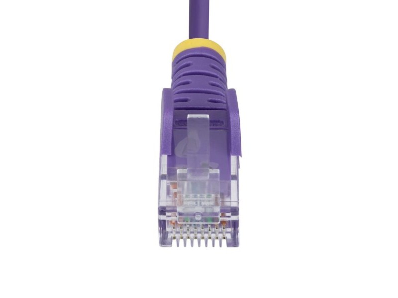 FTP категория 6 твърд мрежови кабел Startech N6PAT50CMPLS Лилав 50 cm