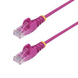FTP категория 6 твърд мрежови кабел Startech N6PAT300CMPKS Розов 3 m