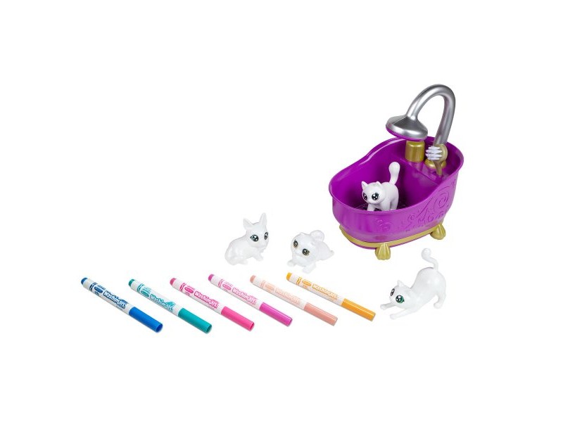 Playset Washimals Pets Crayola 74-7453 вана 6 Части