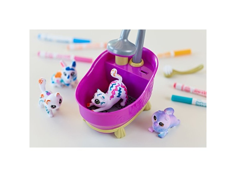 Playset Washimals Pets Crayola 74-7453 вана 6 Части