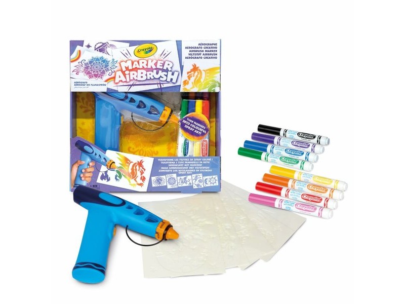 Комплект за Рисуване Crayola Marker Airbrush