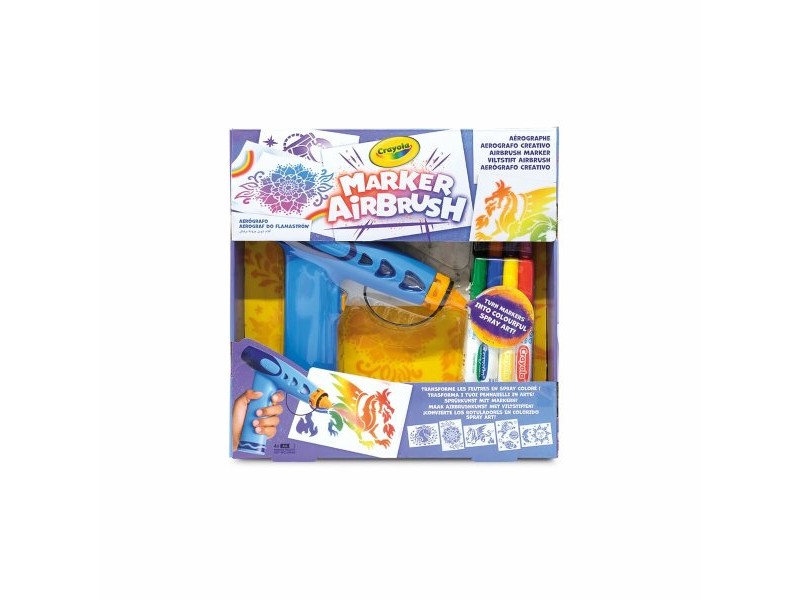 Комплект за Рисуване Crayola Marker Airbrush