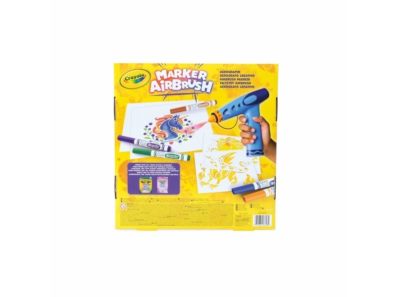 Комплект за Рисуване Crayola Marker Airbrush