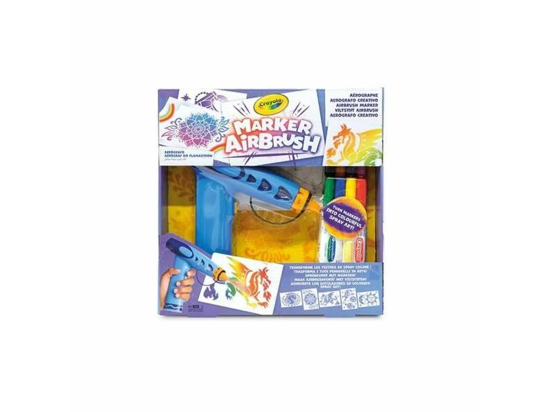Комплект за Рисуване Crayola Marker Airbrush