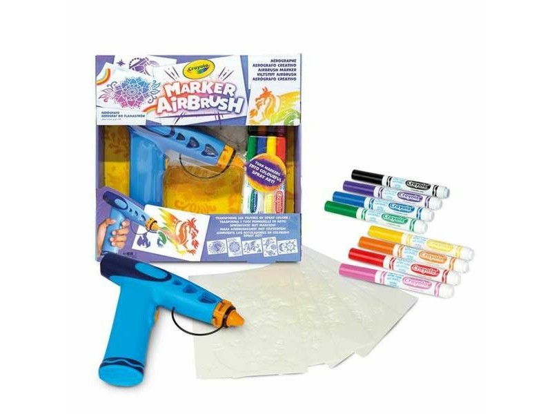 Комплект за Рисуване Crayola Marker Airbrush